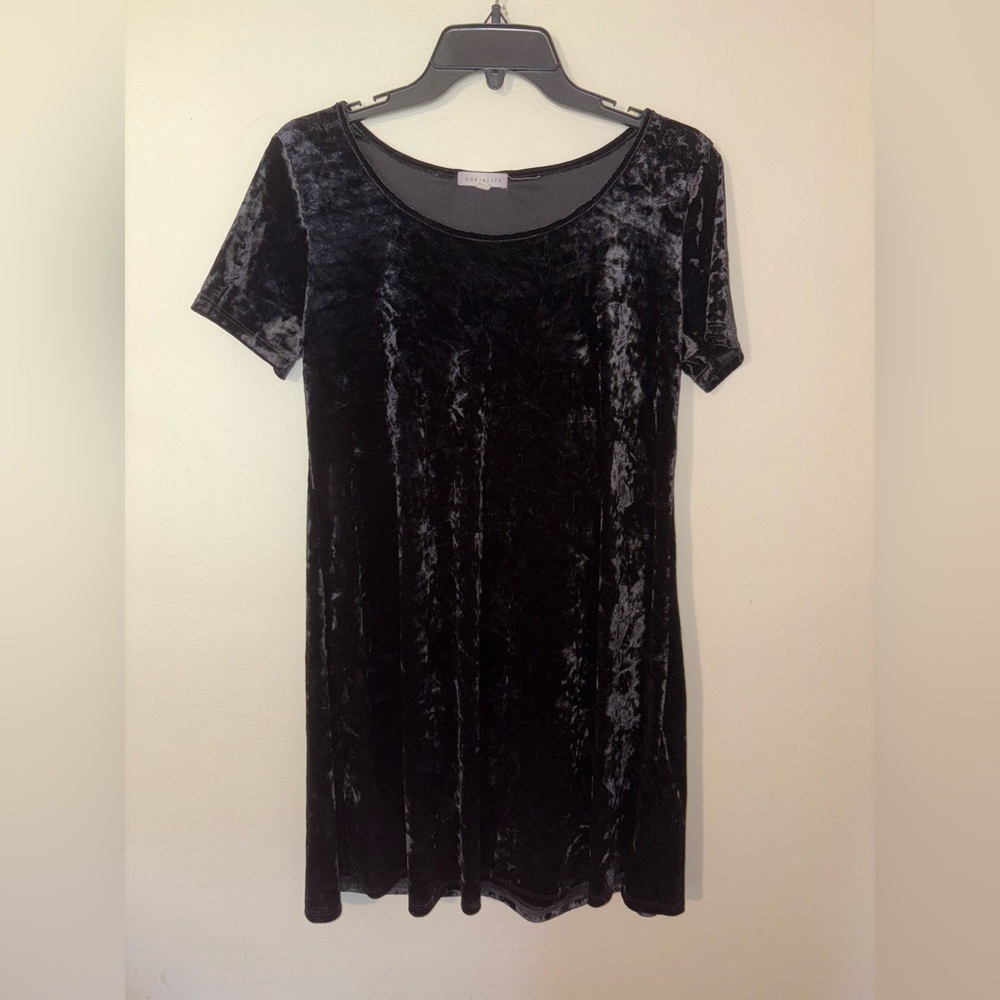Socialite Women’s Dress Size Large Black